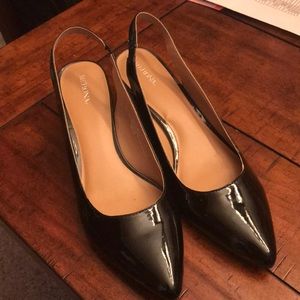 Merona Patent Leather Sling Back
